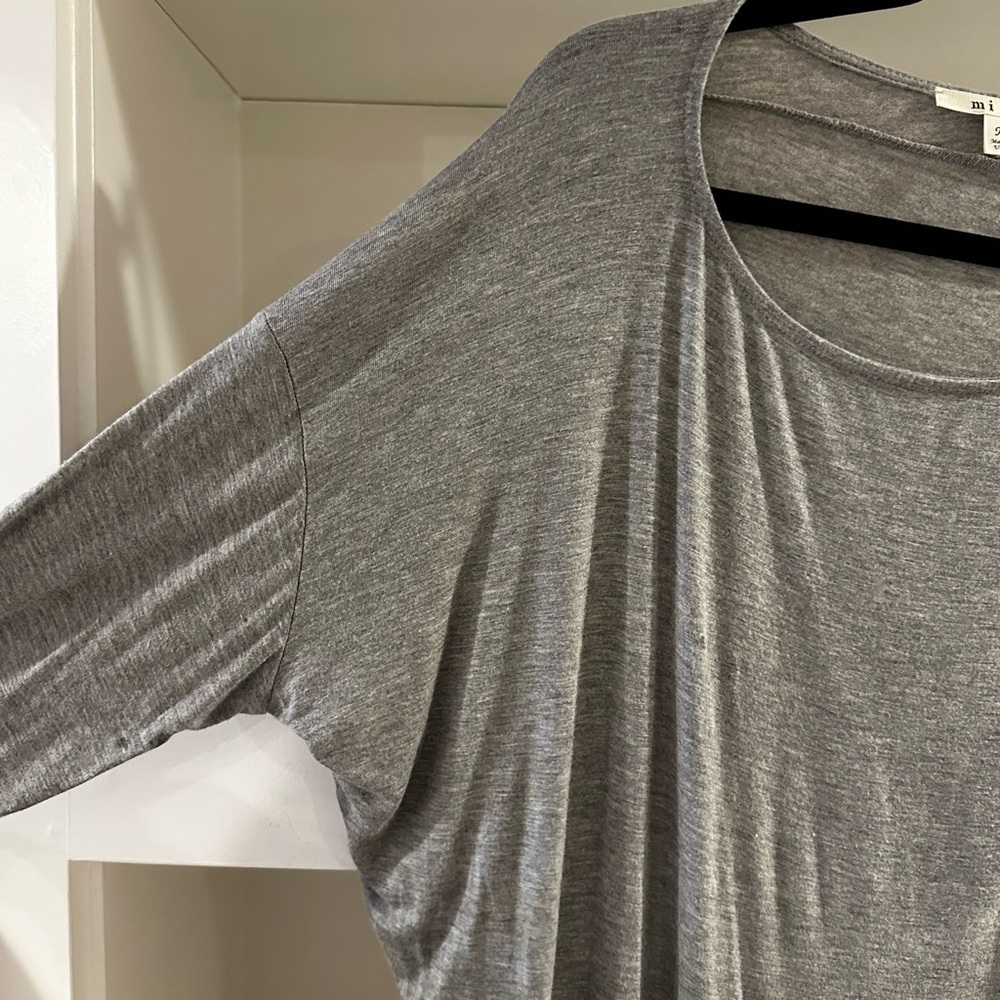 Gray Women's Top - Picture 2 of 4